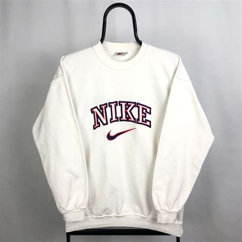 nike shirt weiß retro|vintage nike sweatshirts for men.